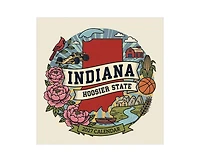 Tf Publishing Paper Goods 2027 Home Indiana Wall Calendar