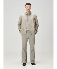 Pcfg Men's Cotton Woven Regular Fit Flared Pant