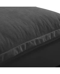 Streamdale Furniture Modular 6-Seater U-Shape Cloud Sofa with Movable Ottomans