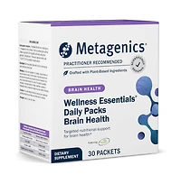 Metagenics Wellness Essentials Brain Health Comprehensive Daily Multivitamin Packs with Alpha Lipoic Acid, Biotin, Dha, Folate 30 Packets