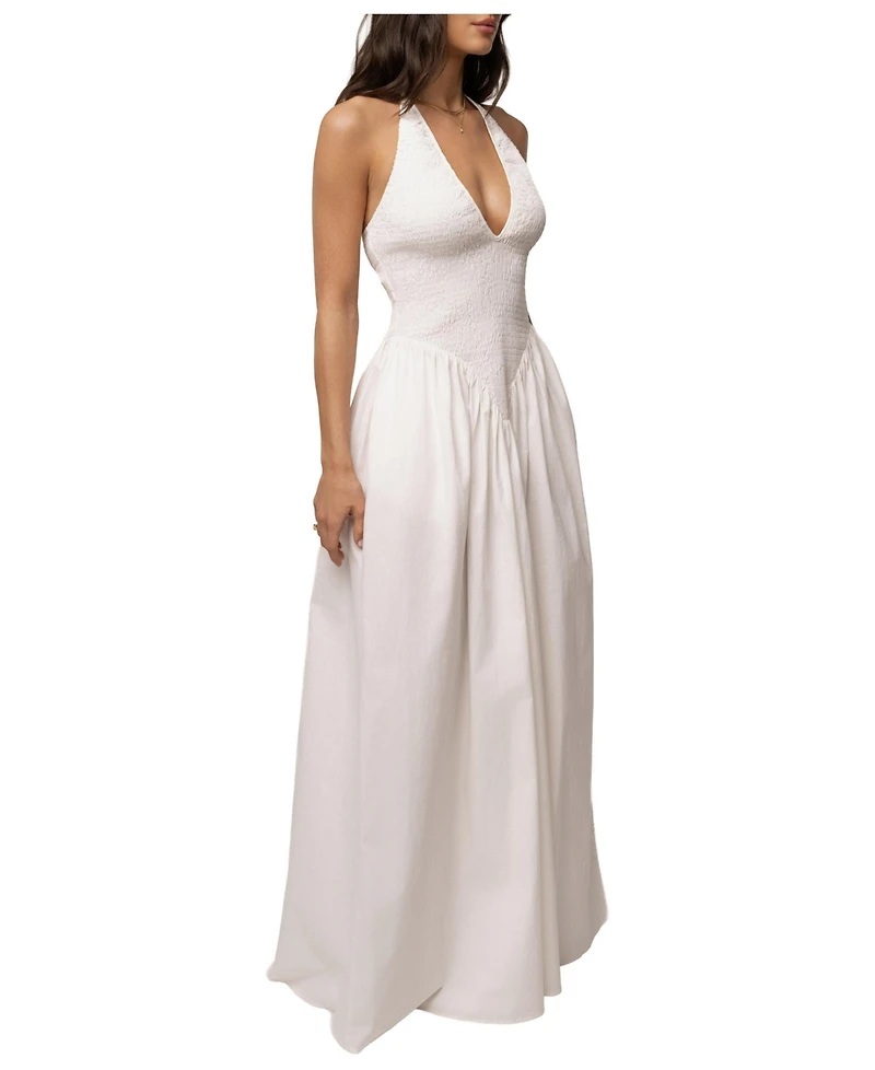 Jluxlabel Women's Madrid Halter Maxi Dress