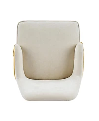Streamdale Furniture Two-Tone Fabric Dining Armchairs Set of 2