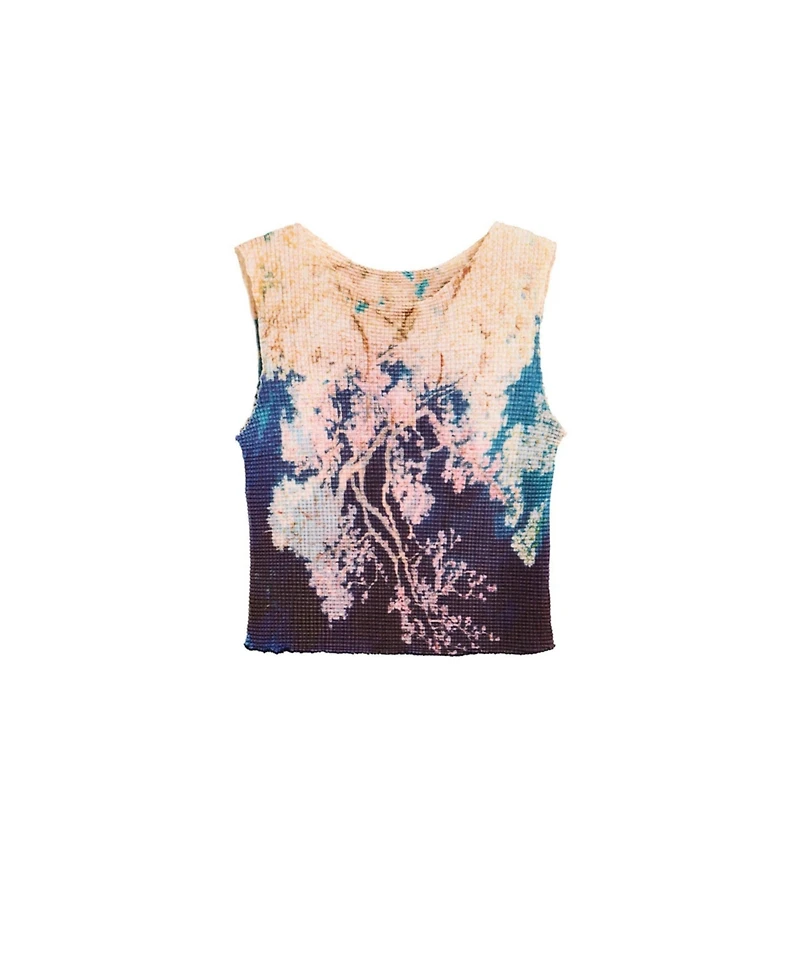 Desigual Women's Printed sleeveless t-shirt