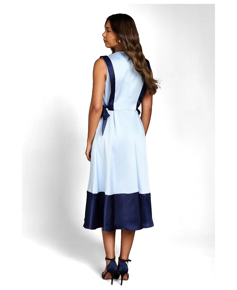 Coast Women's Bow Satin Midi Dress