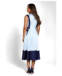 Coast Women's Bow Satin Midi Dress