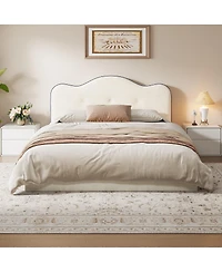 Streamdale Furniture King Size Upholstered Platform Bed