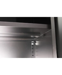 Streamdale Furniture Premium Steel Storage Cabinet with Adjustable Shelves and Leveling Feet
