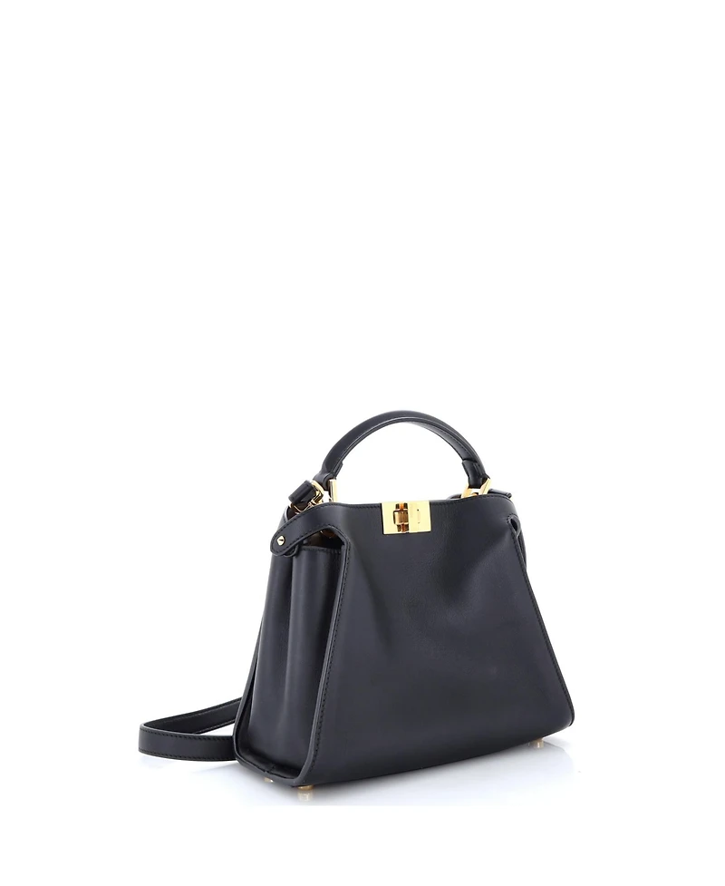 Pre-Owned Fendi Peekaboo Essentially Bag Leather