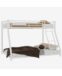 Streamdale Furniture Metal Over Full Bunk Bed - Durable Space-Saving