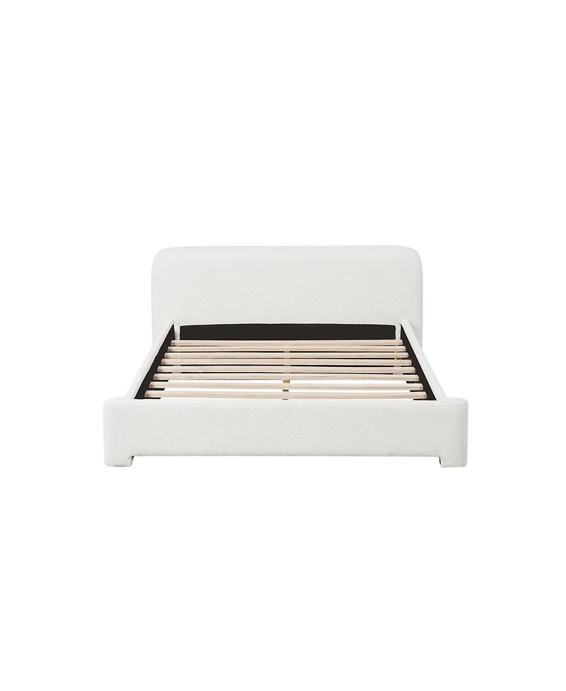 Streamdale Furniture Cozy Bouce Upholstered Bed - A Dreamy Addition to Your Bedroom Full