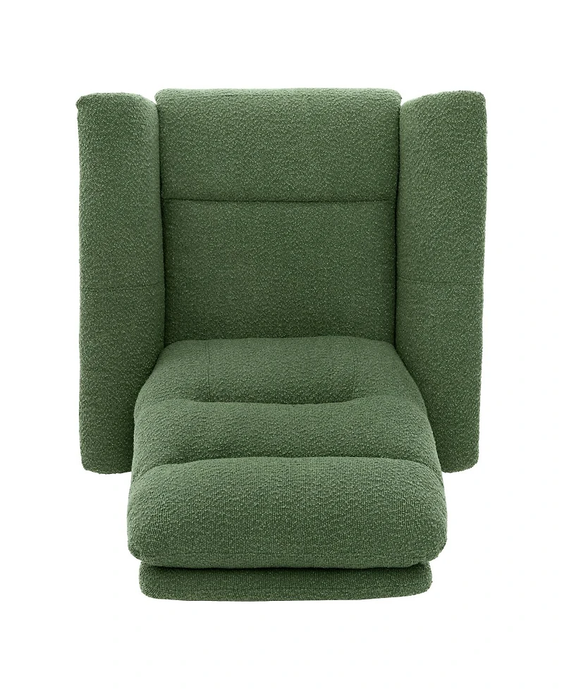 Streamdale Furniture 8-Point Massage Manual Rocking and Swivel Recliner Chair