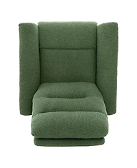 Streamdale Furniture 8-Point Massage Manual Rocking and Swivel Recliner Chair