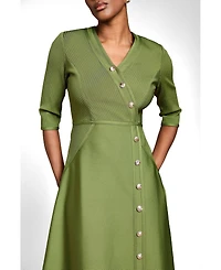 Coast Women's Bandage V-Neck Midi Dress