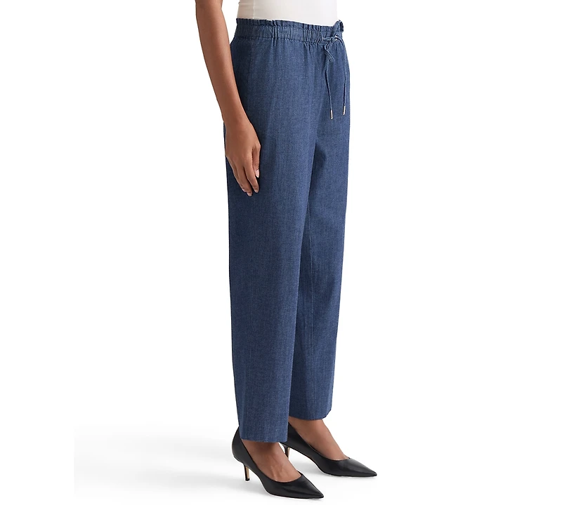 Jones New York Women's Paperbag Waist Drawstring Pants