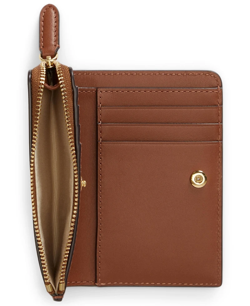 Lauren Ralph Lauren Smooth Leather Small Bifold Wallet