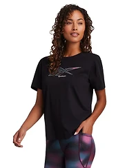 Reebok Women's Vector Graphic Crewneck T-Shirt