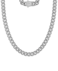 Quiksilver Men's Miami Platinum-Plated Cuban Chain Necklace