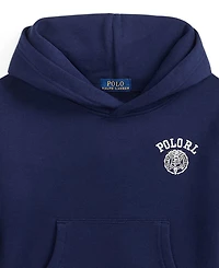 Polo Ralph Lauren Boys' 2T-7 Big Fit Logo Long-Sleeve Fleece Hoodie
