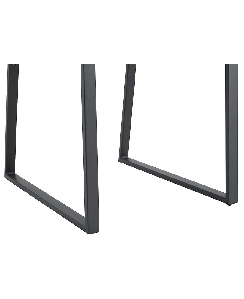 Streamdale Furniture -Pack Premium Pu Office/Dining Chairs with Sturdy Iron Legs