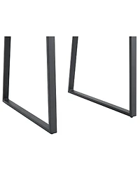 Streamdale Furniture -Pack Premium Pu Office/Dining Chairs with Sturdy Iron Legs