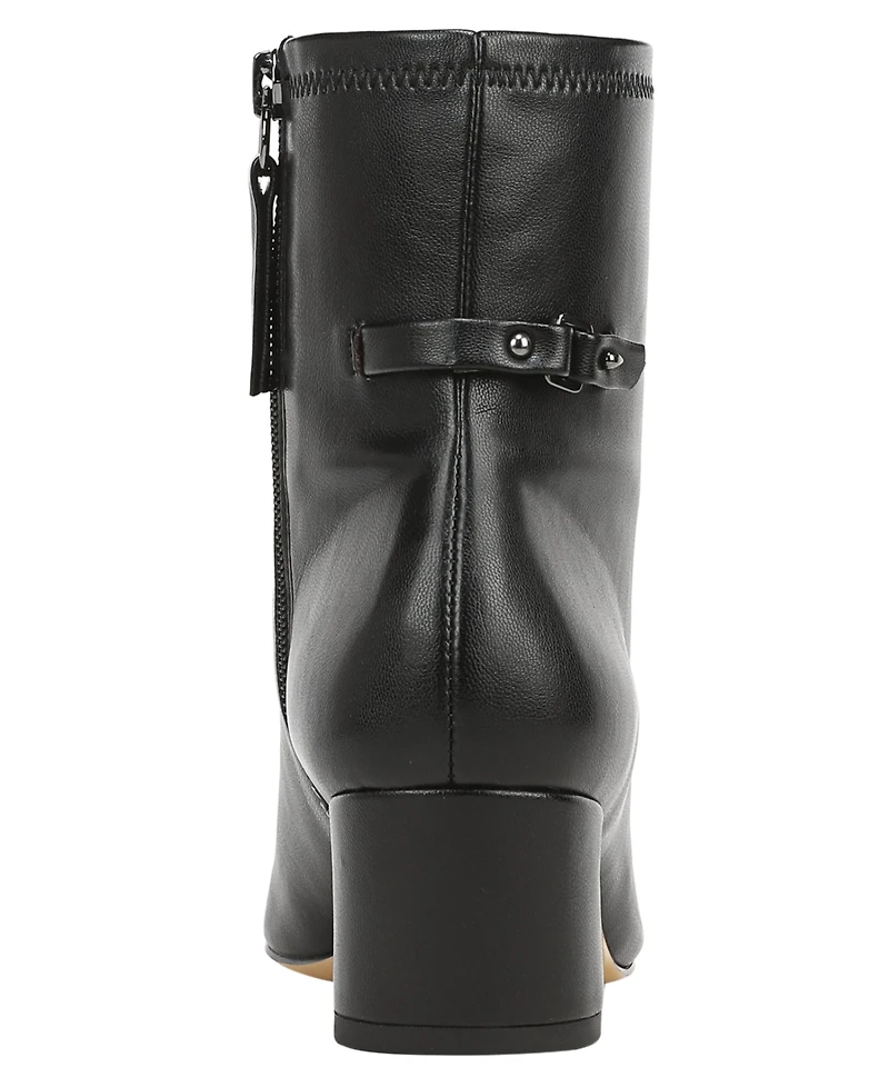 Franco Sarto Women's Flexa Stina Square Toe Zip Short Booties
