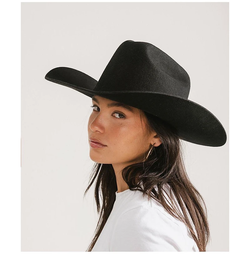 Gigi Pip Teddy Cattleman Classic Cowgirl Hat