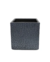 Streamdale Furniture 4-Piece Square Magnesium Oxide Planter Set Indoor/Outdoor