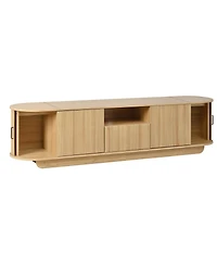Streamdale Furniture 78.7'' Tv Stand with Sliding Storage Drawer and Open Shelves for 70''-75'' TVs