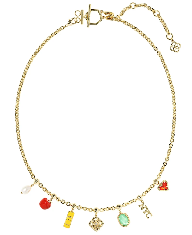 Kendra Scott Nyc Icon Freshwater Pearl & Imitation Charm Necklace