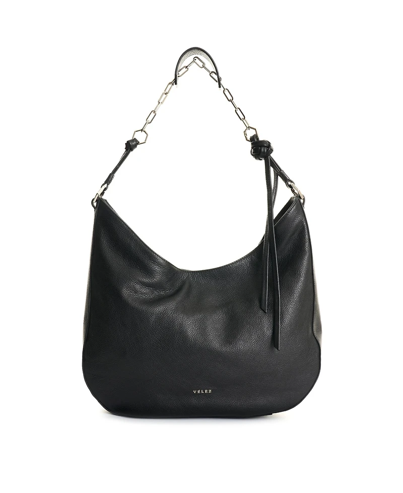 Velez Leather Shopping Bag