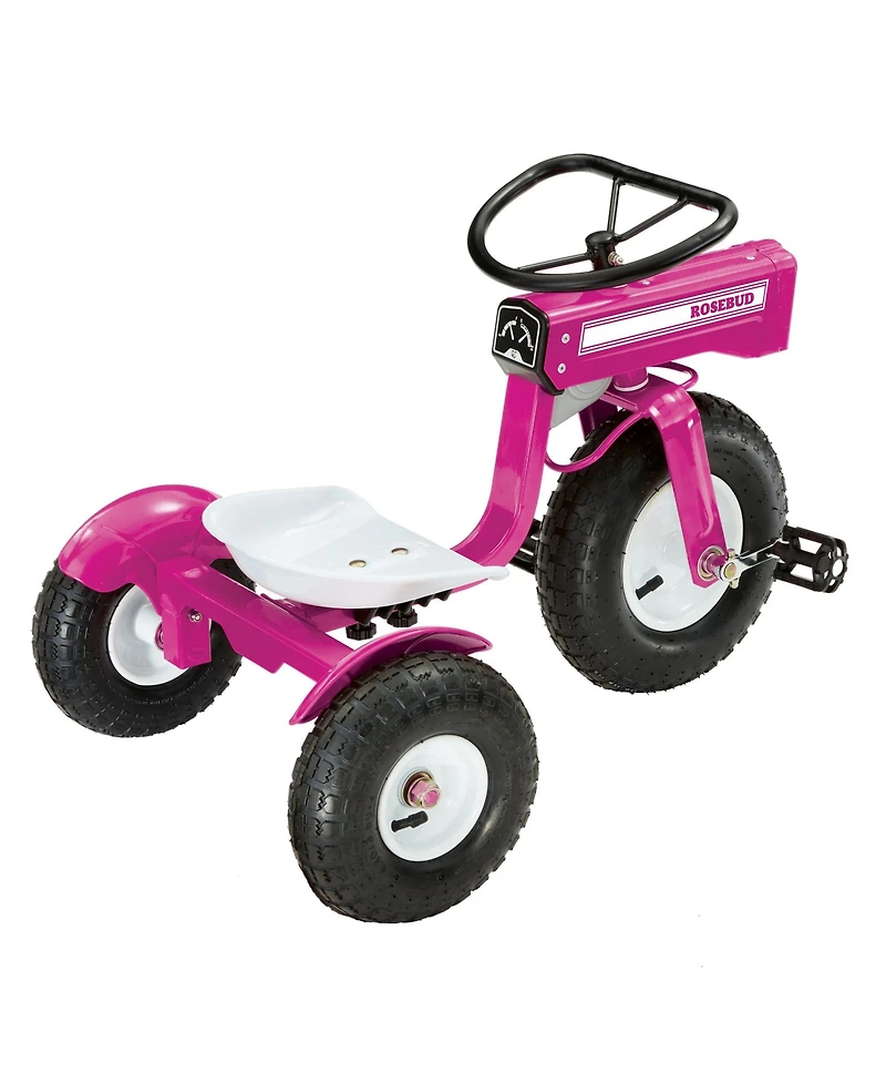 Tricam Outdoor Tractor Tricycle, 22" Steel Toddler Bike Kids Ride On Toy