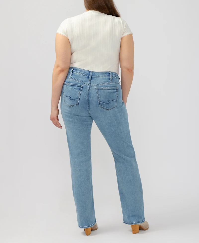 Silver Jeans Co. Plus Elyse Mid-Rise Bootcut
