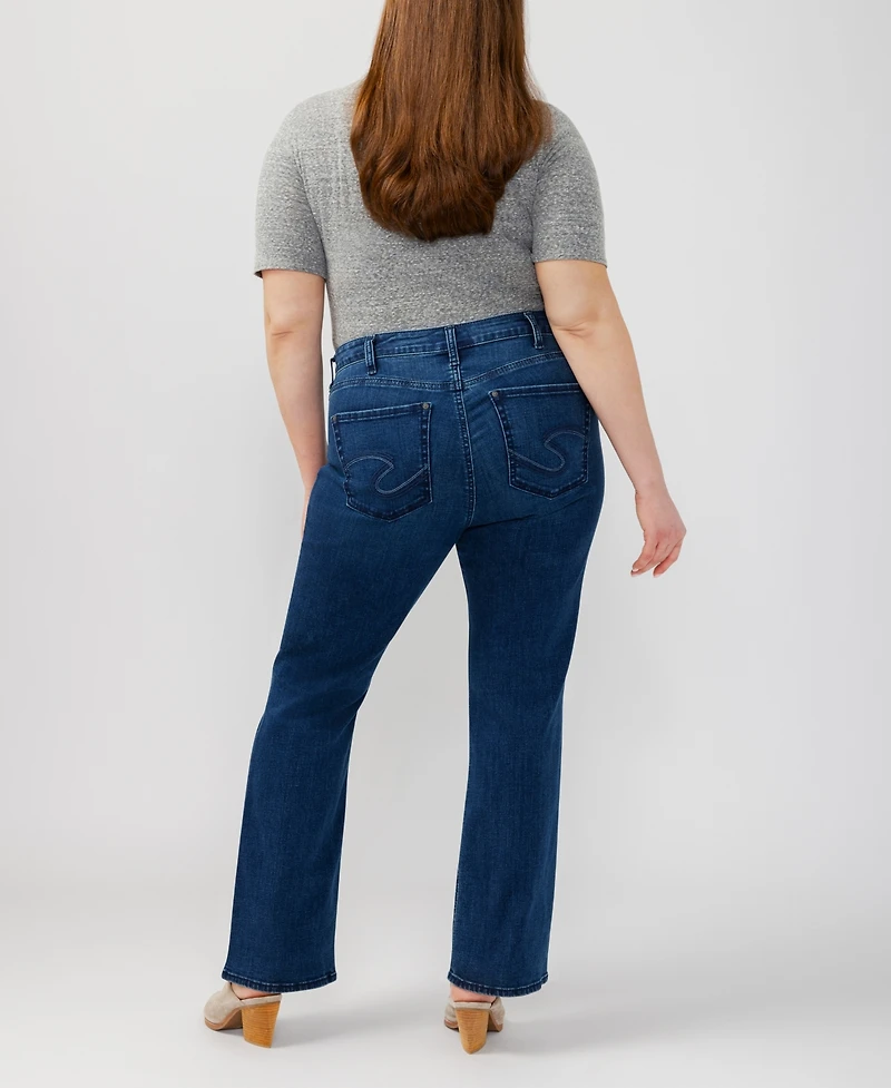 Silver Jeans Co. Plus Avery Curvy Fit Bootcut