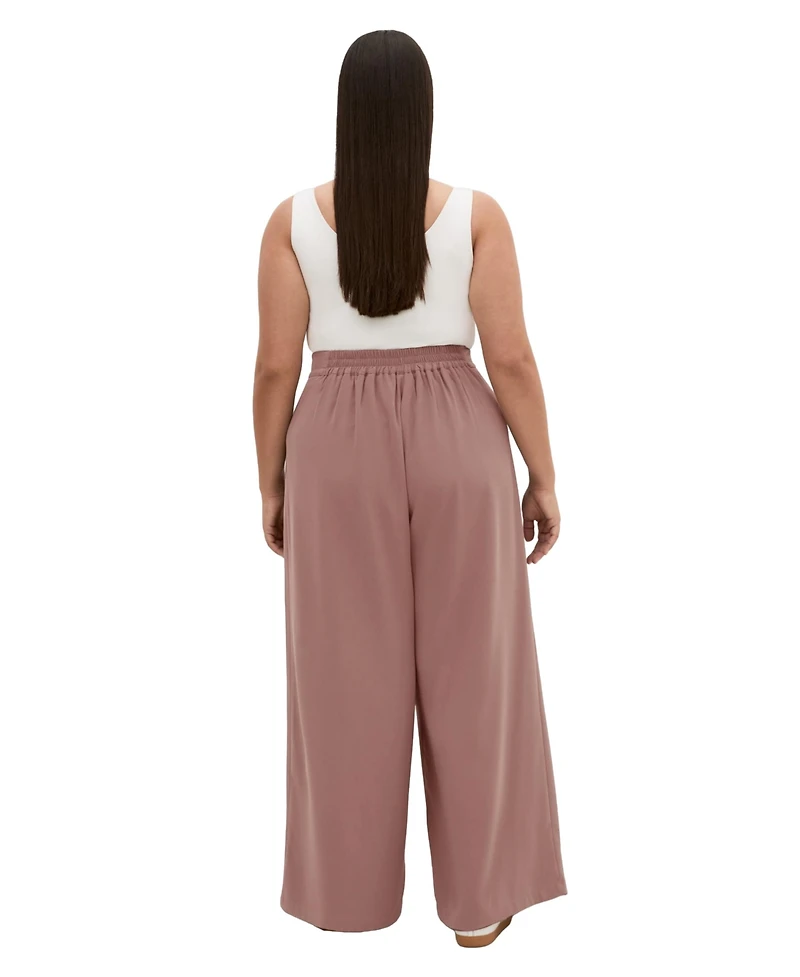 City Chic Women's Abbie Wide Leg Pant