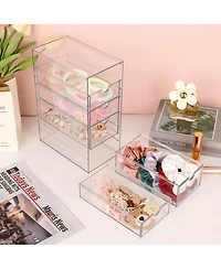 Xdovet 5-Drawer Plastic Organizer for Hair Accessories