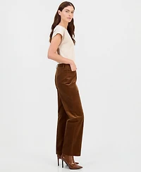 Tahari Asl Women's Corduroy Flare Pants