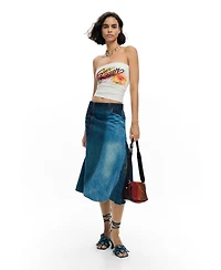 Desigual Women's Strapless top