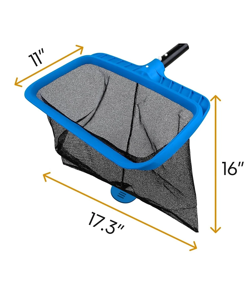 Xdovet Pool Skimmer Net Heavy Duty Deep Mesh Leaf Rake