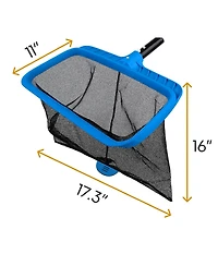 Xdovet Pool Skimmer Net Heavy Duty Deep Mesh Leaf Rake