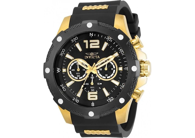 Invicta Men's I-Force Quartz 3 Hand Dial Watch
