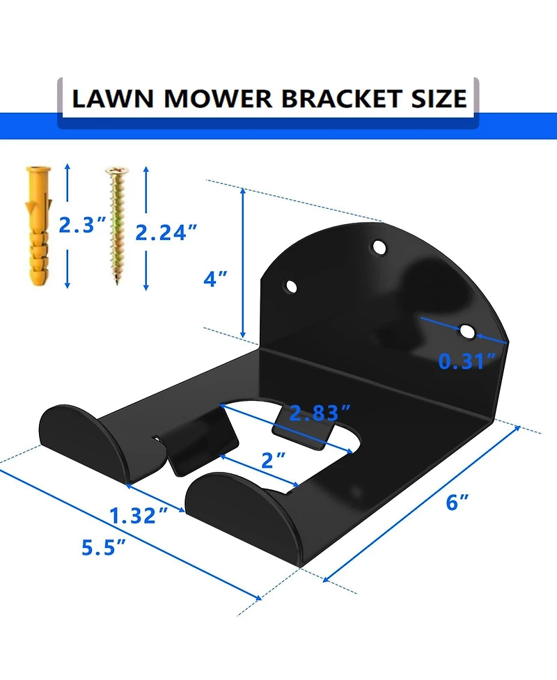 Xdovet Wall Hanger Trimmer Rack Garden Tool Holder