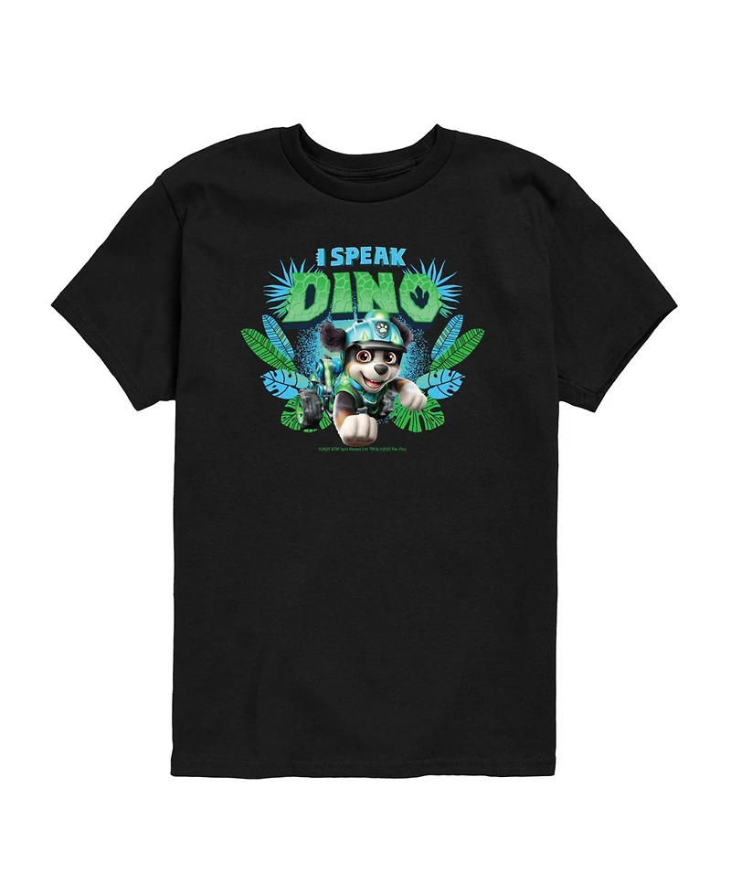 Paw Patrol The Movie I Speak Dino Toddler Boys' 2T-5T Short-Sleeve Graphic T-Shirt