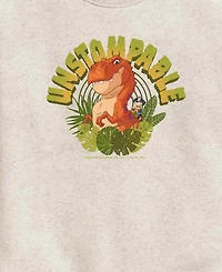Paw Patrol The Movie Dinosaur Unstompable Toddler Boys' 2T-5T Fleece Crew Sweatshirt