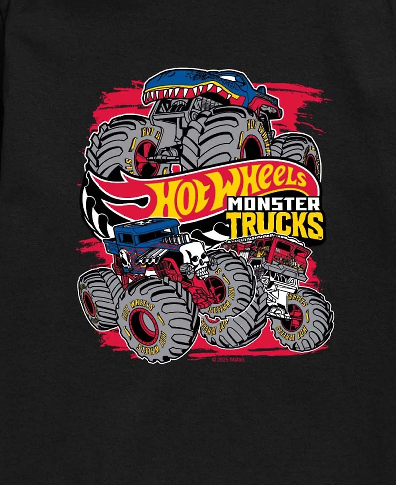 Hot Wheels Monster TruckLogo Toddler Boys' 2T-5T Short-Sleeve Graphic T-Shirt