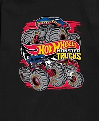 Hot Wheels Monster TruckLogo Toddler Boys' 2T-5T Short-Sleeve Graphic T-Shirt
