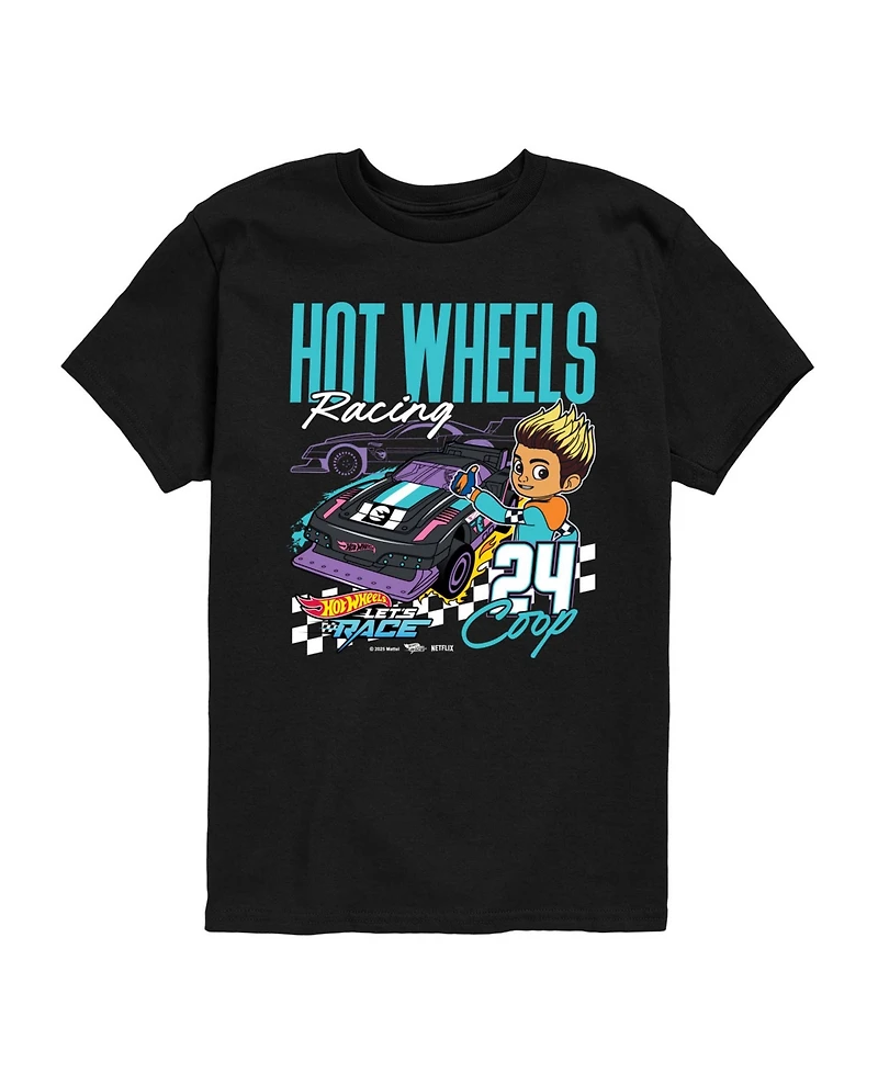 Hot Wheels Let's Race Coop Toddler Boys' 2T-5T Short- Sleeve Graphic T-Shirt