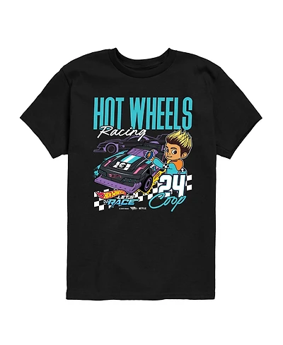 Hot Wheels Let's Race Coop Toddler Boys' 2T-5T Short- Sleeve Graphic T-Shirt