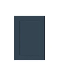 Boyel Living Standard Wall Cabinet (1 Door 2 Shelves), Kitchen with Solid Wood Frame, Soft-Close Hinge