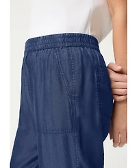 Olsen Women's Soft Denim-Look Pant