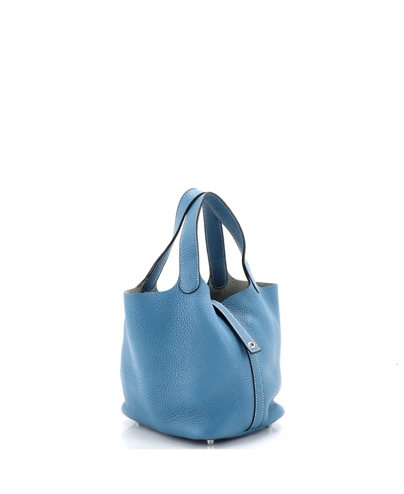 Pre-Owned HERMES Pm Picotin Bag Clemence